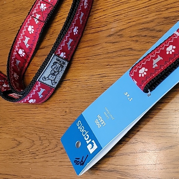 NWT RC Pets dog leash with collar (6' long x 1" wide) - Picture 2 of 2